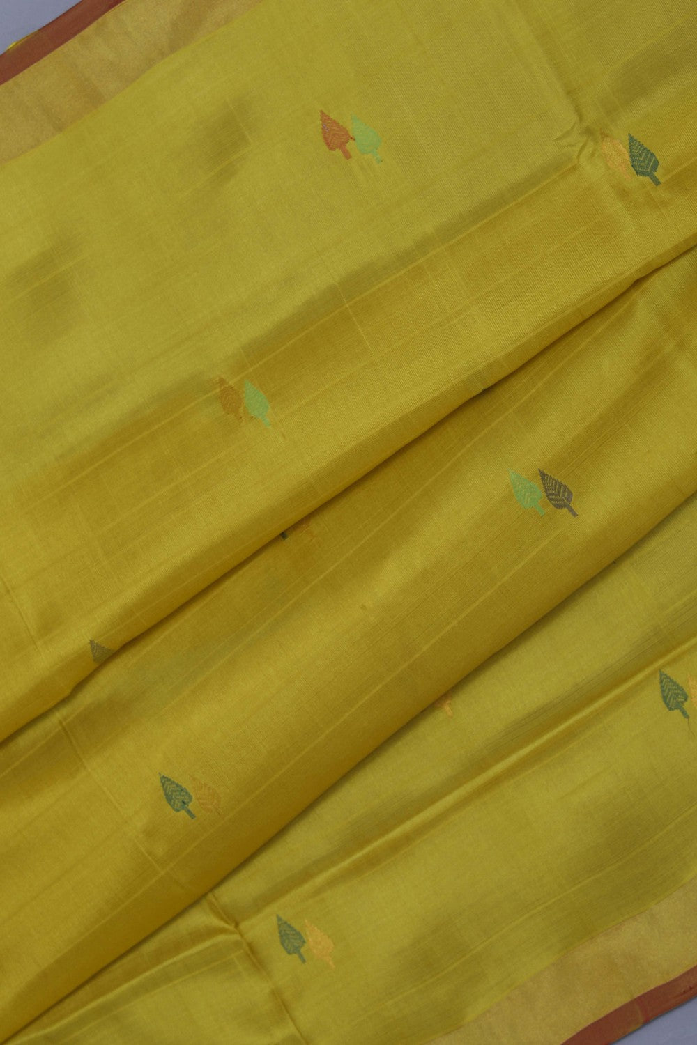 Uppada Silk Spring Yellow Saree