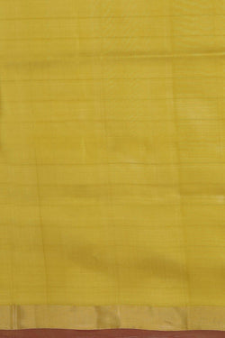 Image of Uppada Silk Spring Yellow Saree