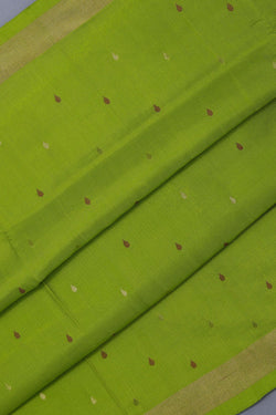 Image of Uppada Silk Green Saree