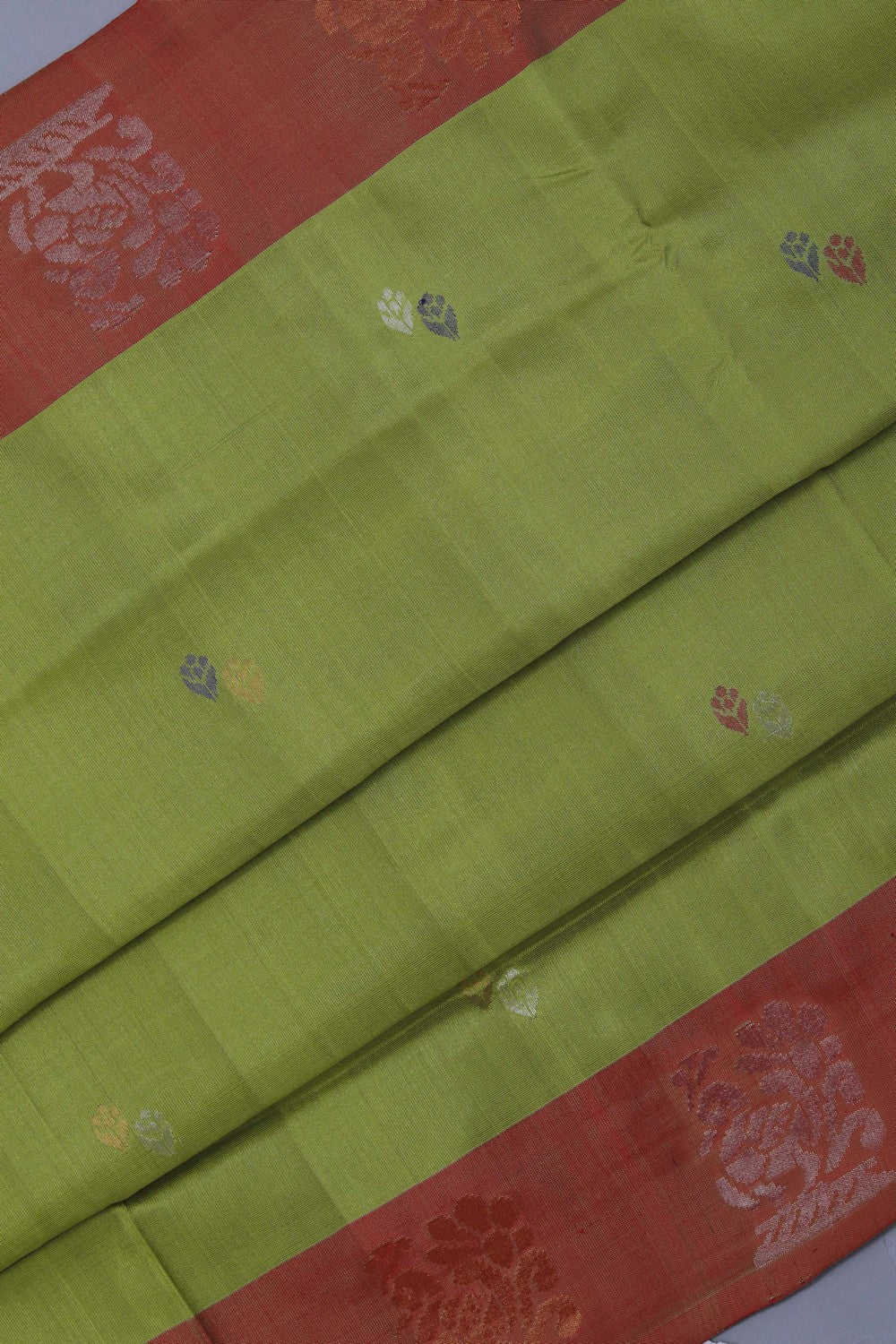 Uppada Silk Green Saree