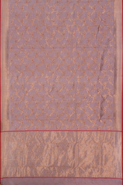 Image of Chanderi Lavender Purple Saree