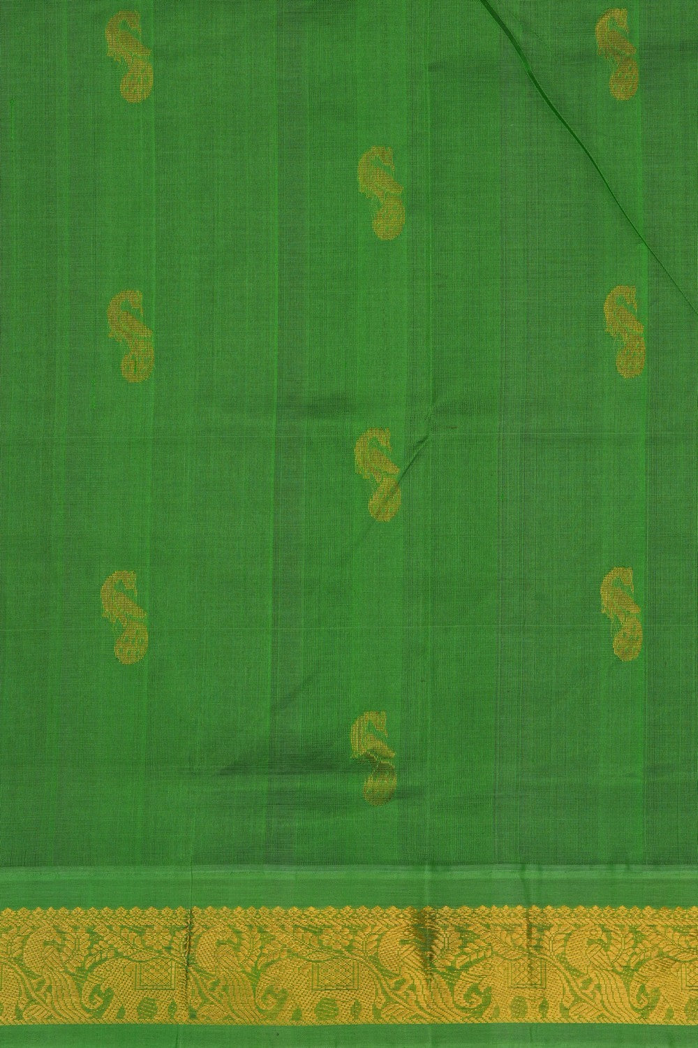Image of South Cotton Silk Maroon Saree