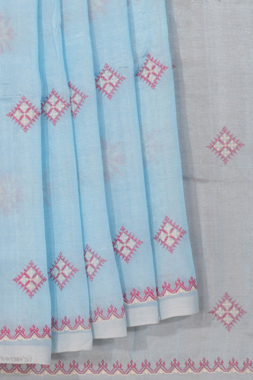 Kasuti Embroidery Mangalgiri Silk Saree