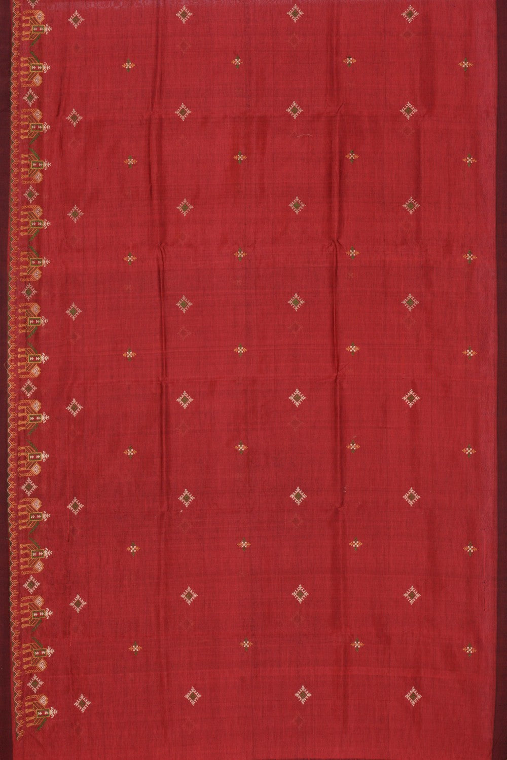 Kasuti Embroidery Mangalgiri Silk Saree