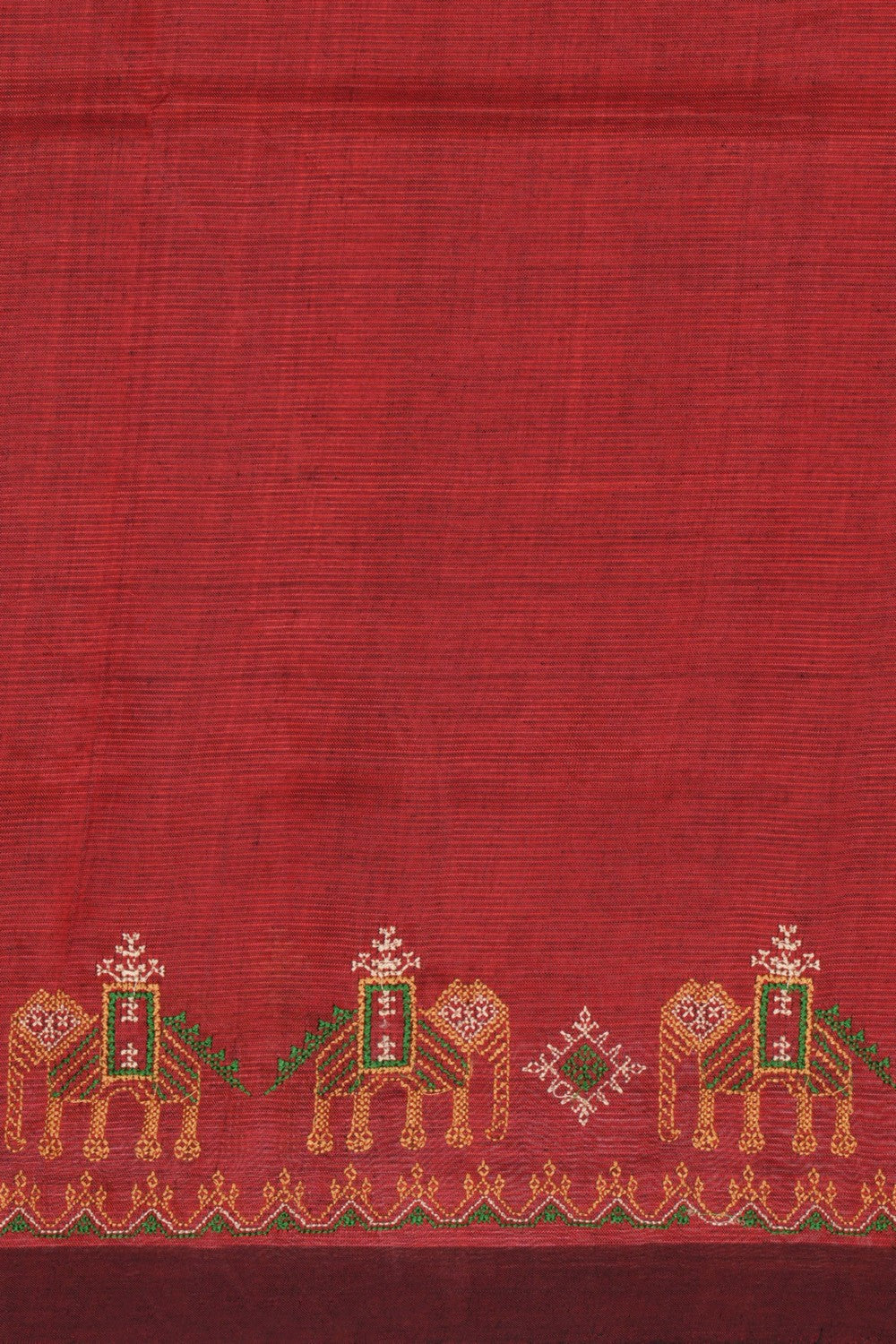 Kasuti Embroidery Mangalgiri Silk Saree