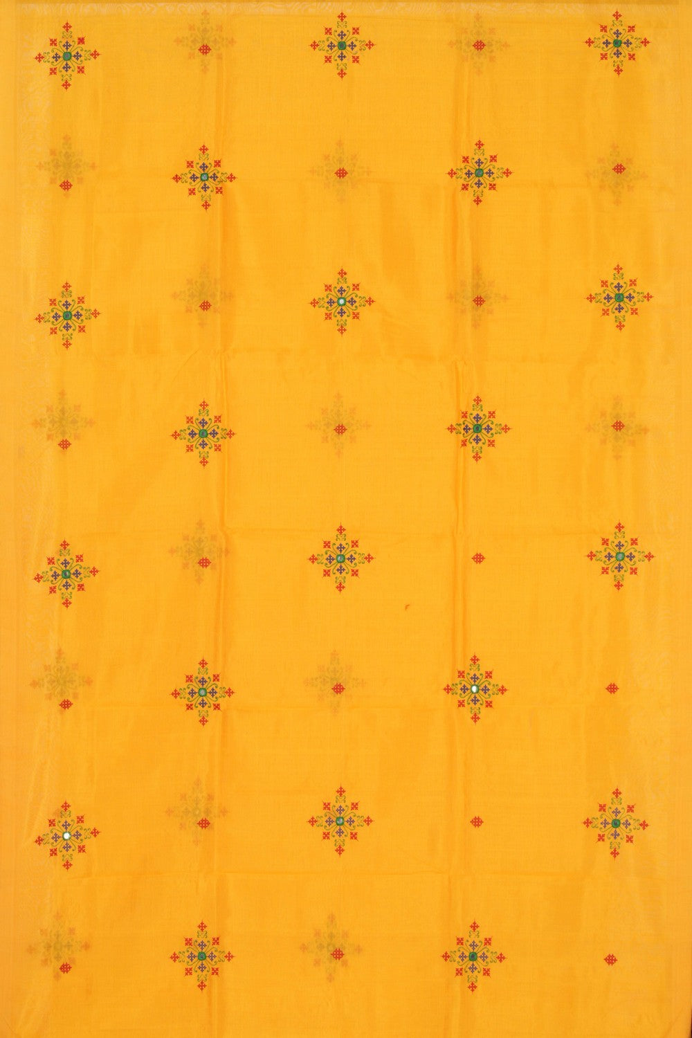 Kasuti Embroidery Mangalgiri Silk Saree