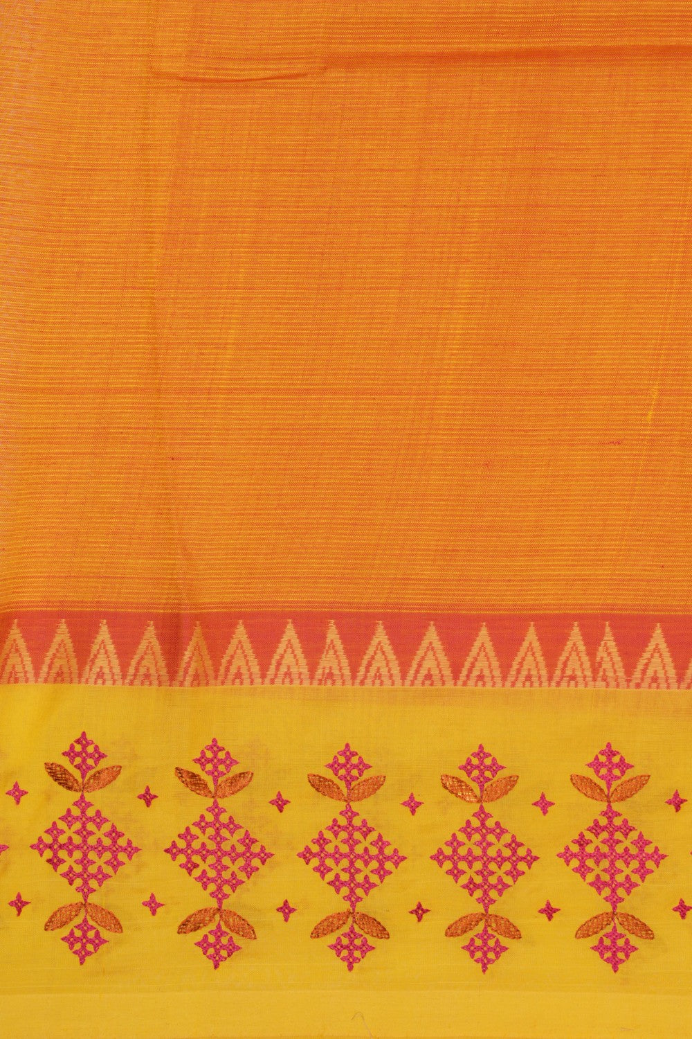 Kasuti Embroidery Mangalgiri Silk Saree