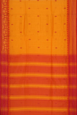 Image of Kasuti Embroidery Mangalgiri Silk Saree