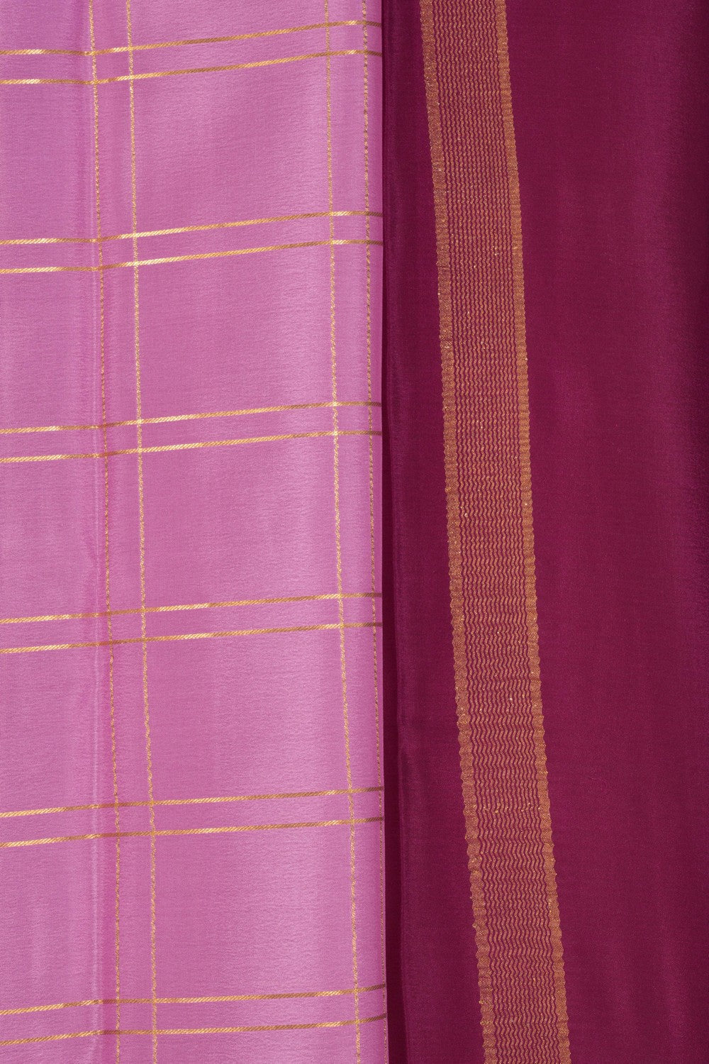 Mysore Binny Crepe Silk Kattam Saree