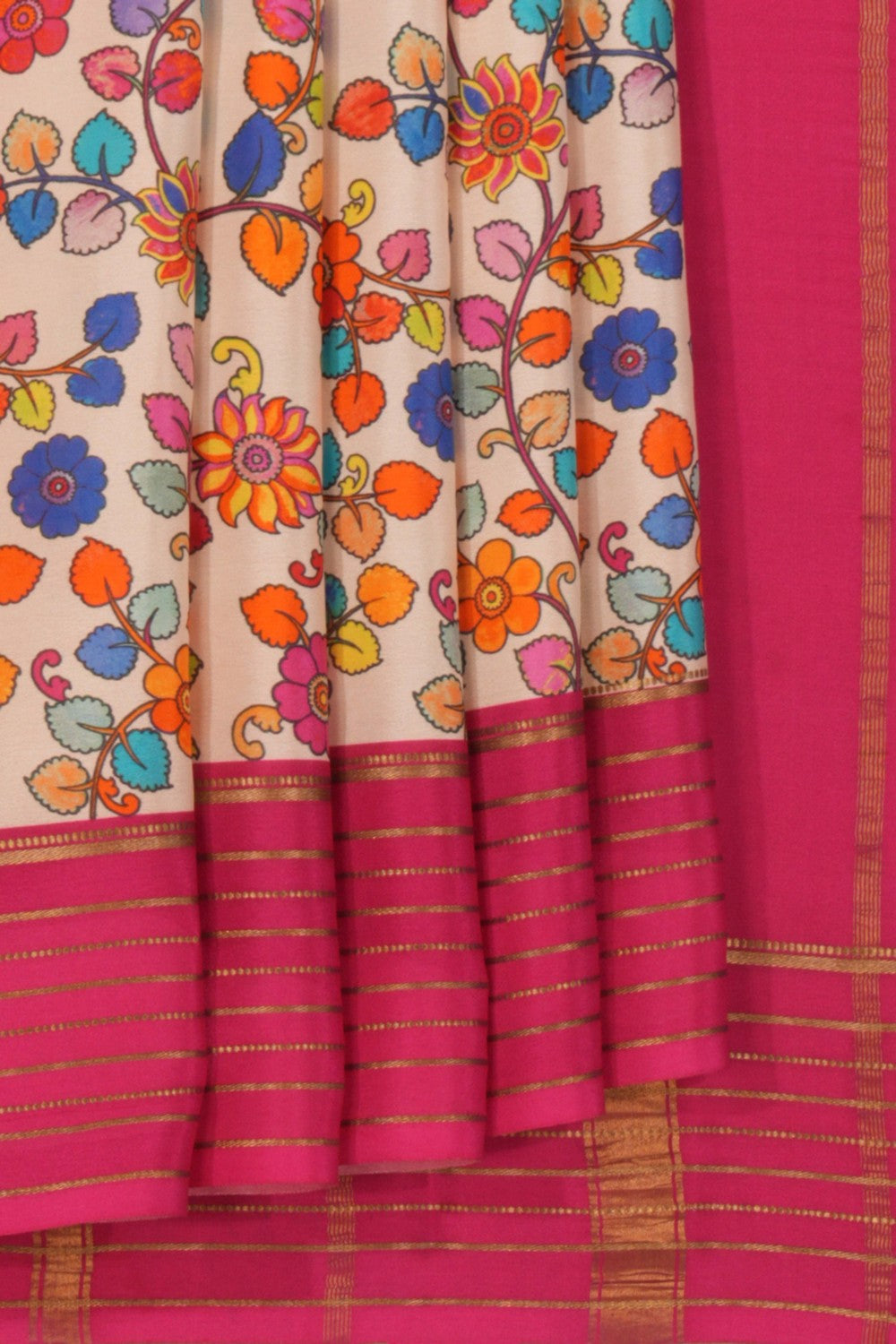 Crepe Silk Floral Printed Saree