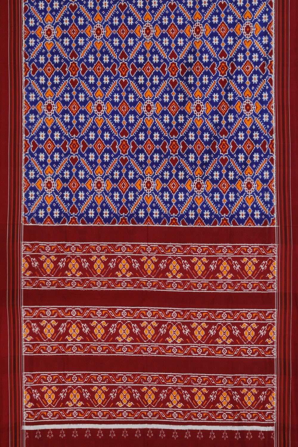 Image of Patan Patola Silk Double Ikat Saree