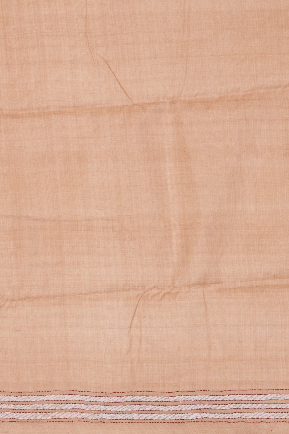 Image of Tussar Silk Kantha Stitch Saree