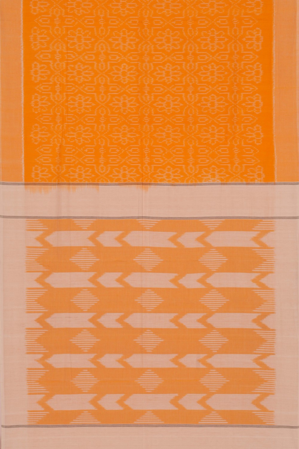 Pochampally Ikat Cotton Saree