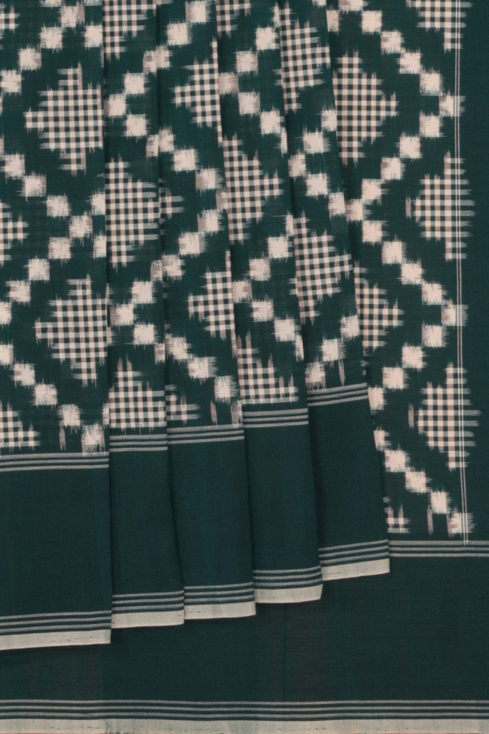 Pochampally Ikat Cotton Saree