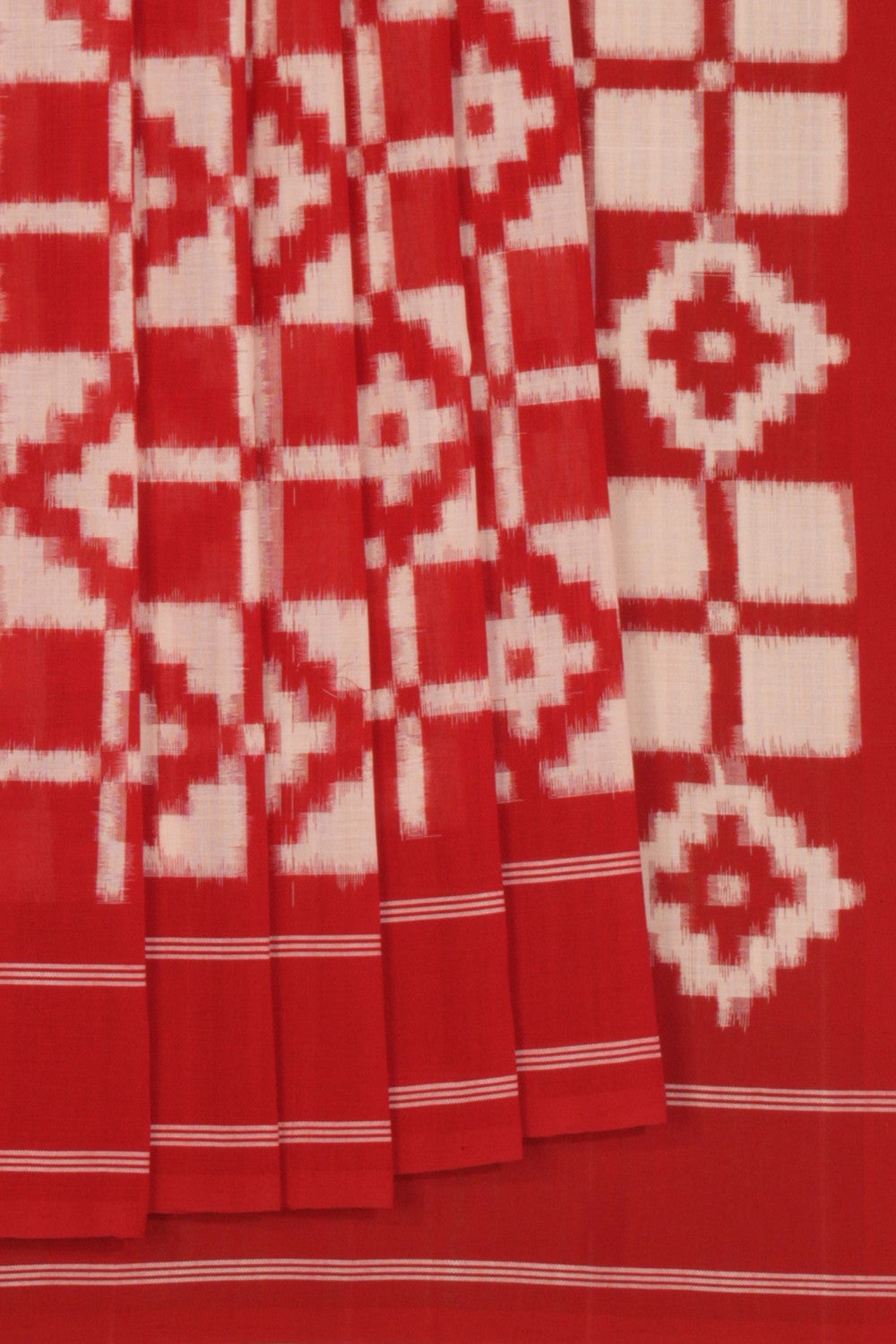 Pochampally Ikat Cotton Saree