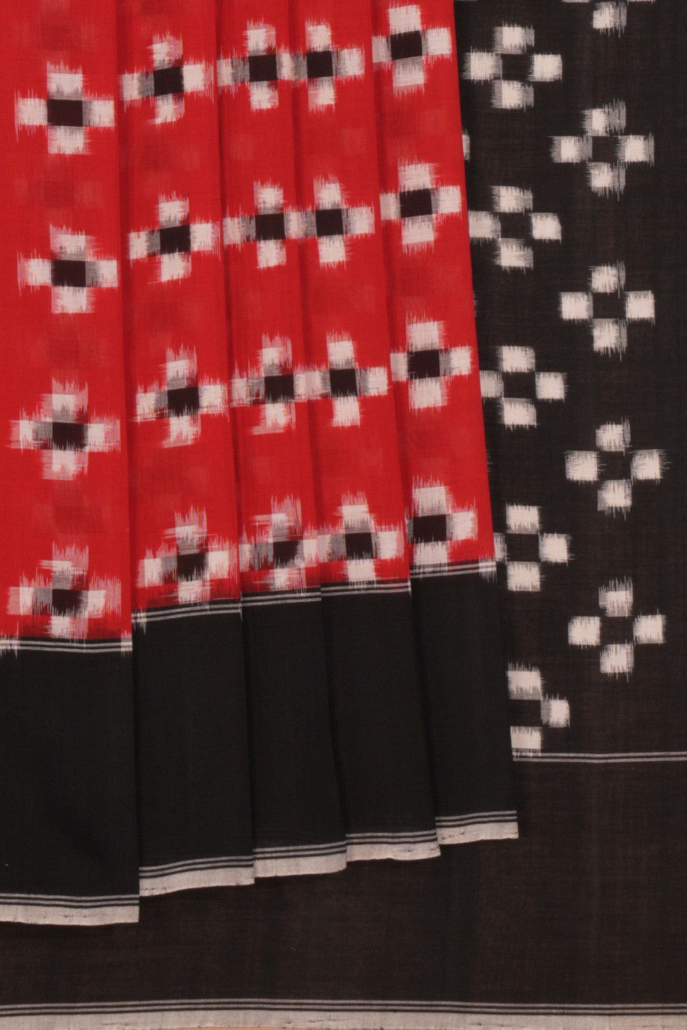 Pochampally Ikat Cotton Saree