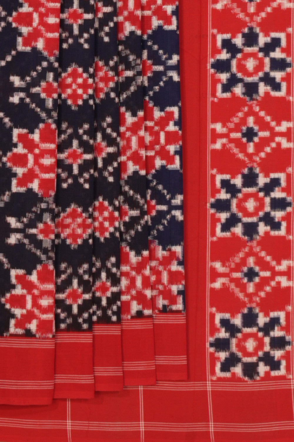 Pochampally Ikat Cotton Saree