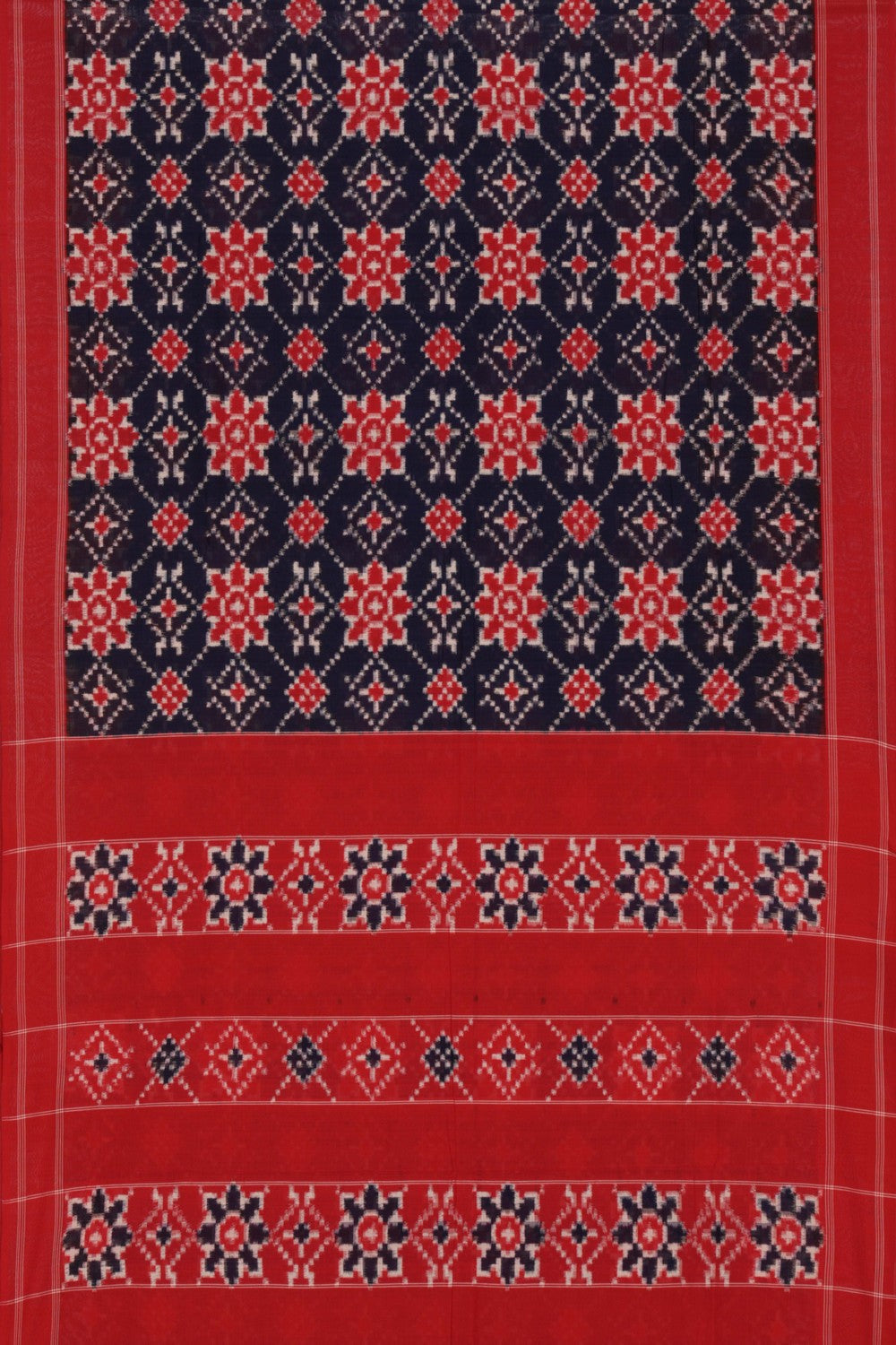 Pochampally Ikat Cotton Saree