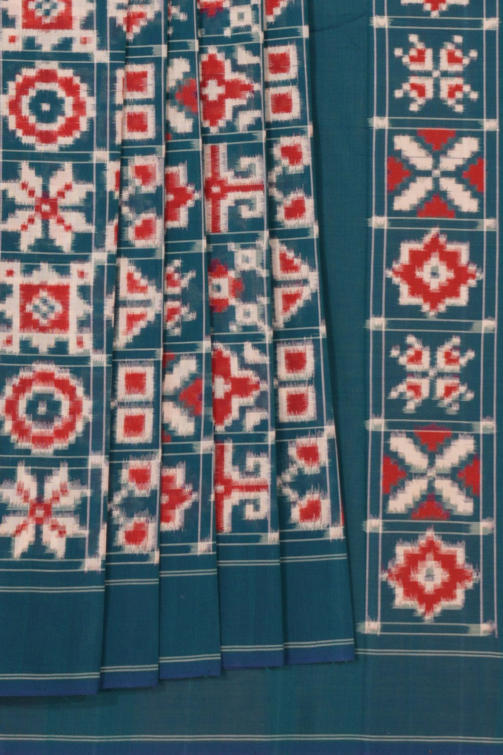 Pochampally Ikat Cotton Saree