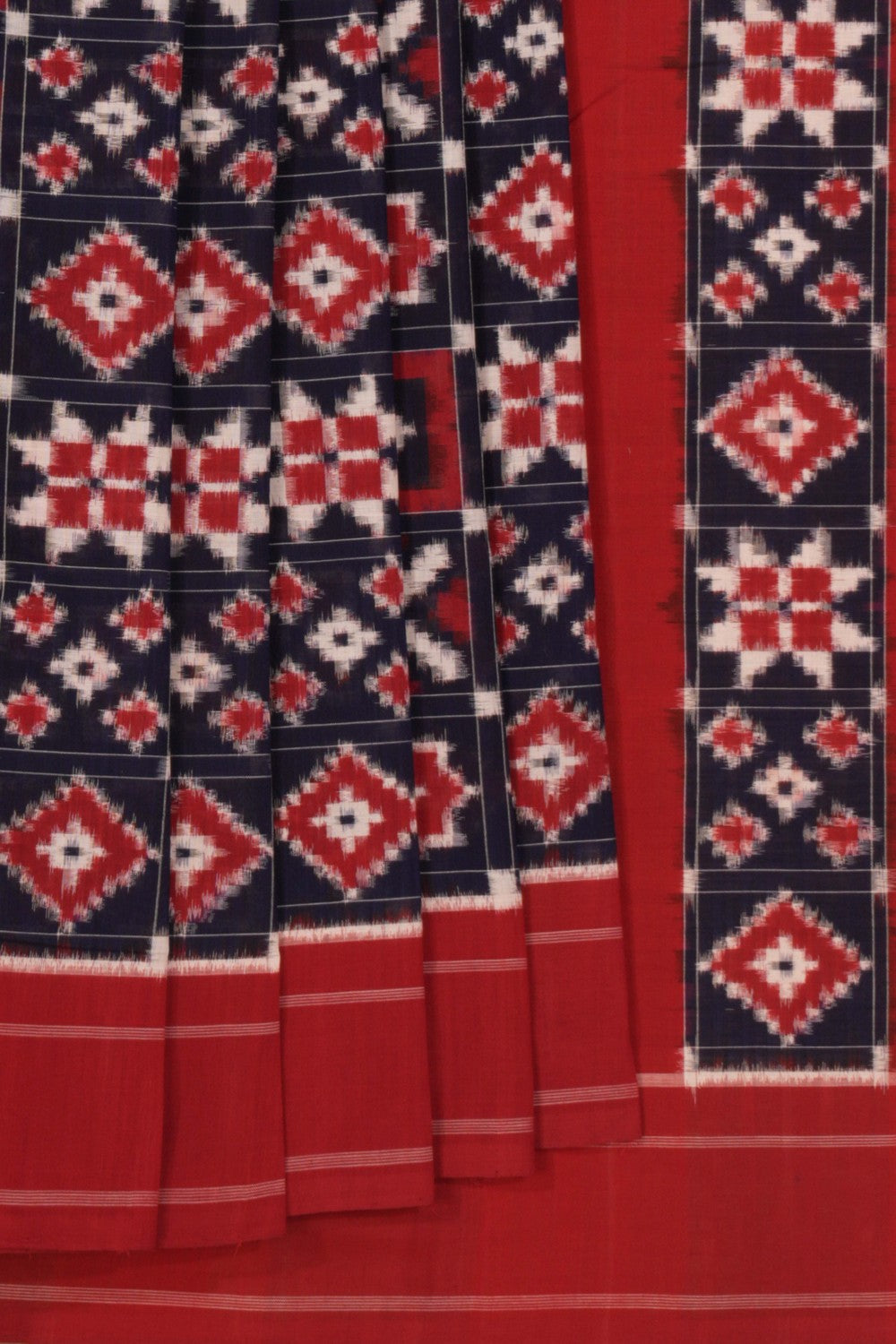 Pochampally Ikat Cotton Saree