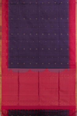 Image of Purple South Silk Saree