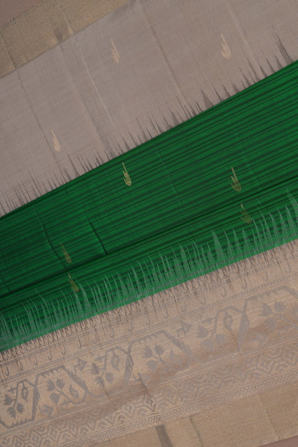 Image of South Silk Green Saree