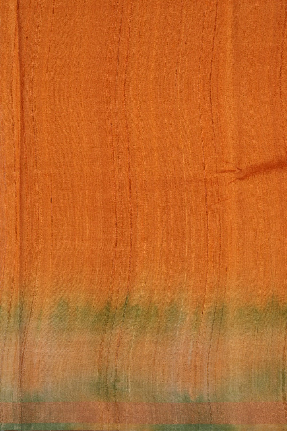 Image of Tussar Silk Mustard Saree