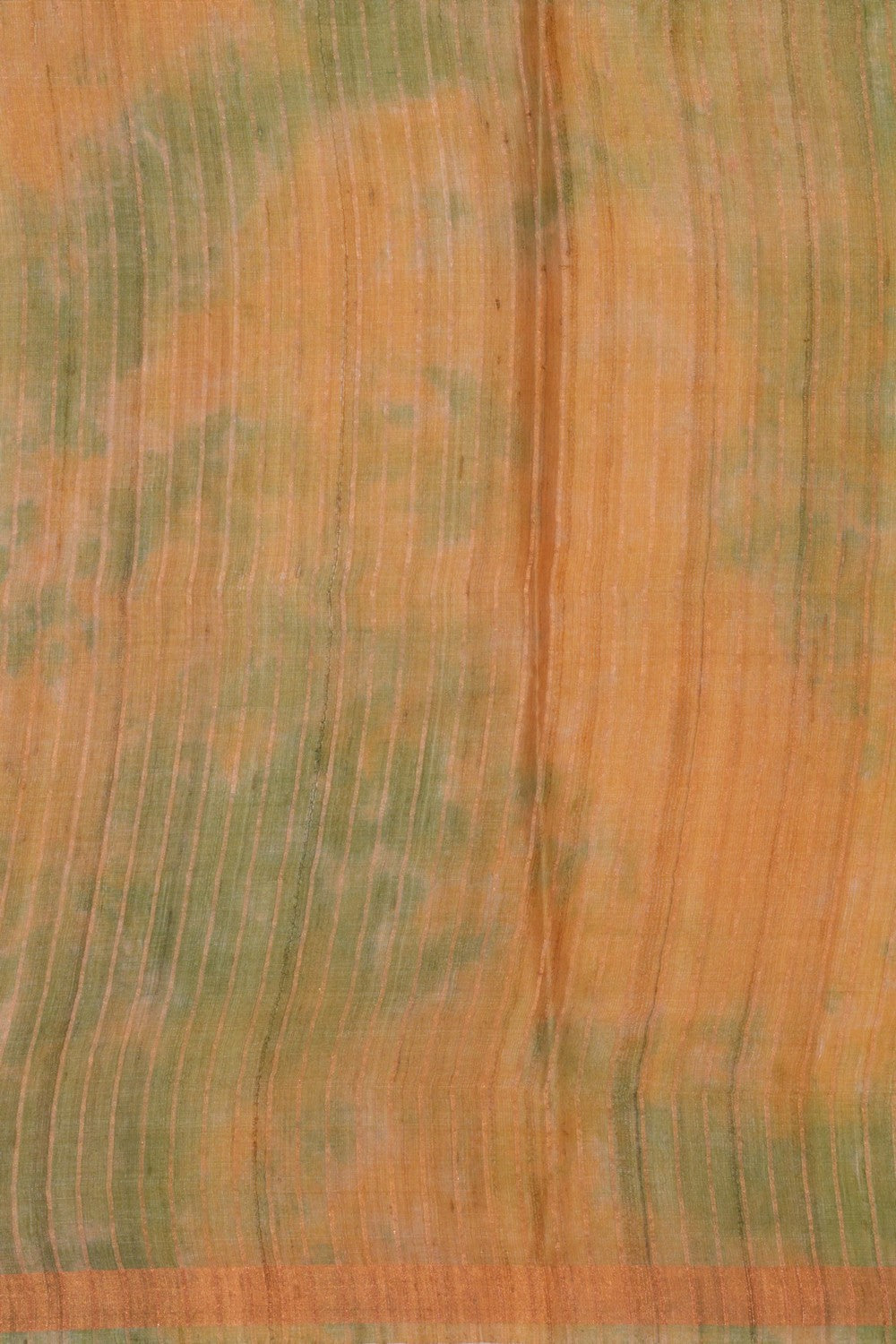 Image of Tussar Silk Mustard Saree