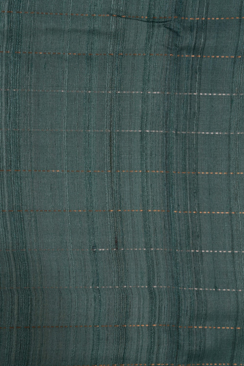 Tussar Silk Teal Green Saree