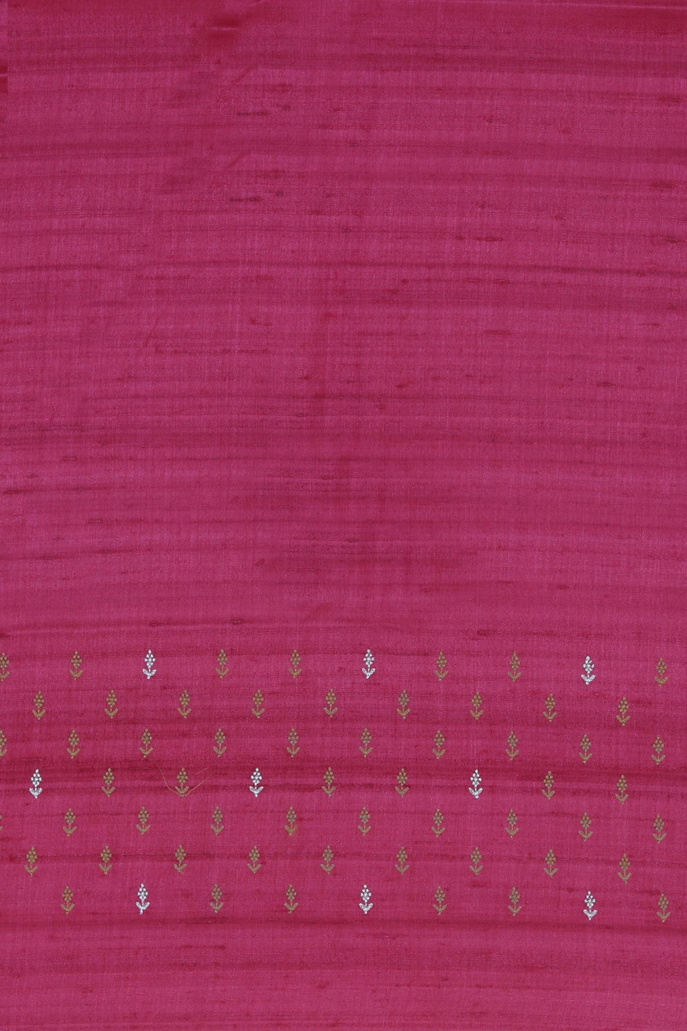 Image of Tussar Silk Brown Saree