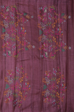 Image of Tussar Silk Beige Saree