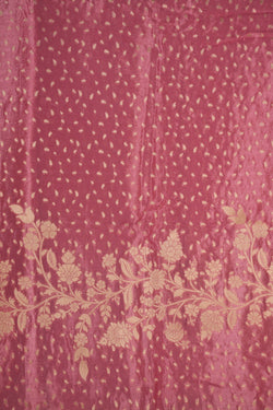 Image of A Pretty Silk Pink Saree