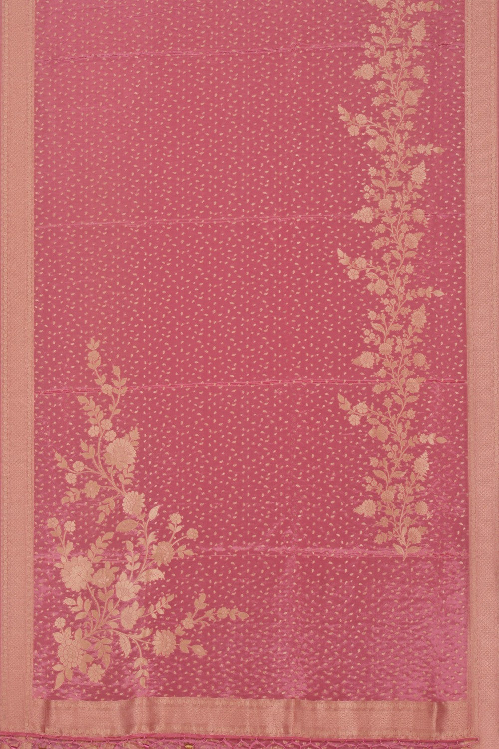 A Pretty Silk Pink Saree