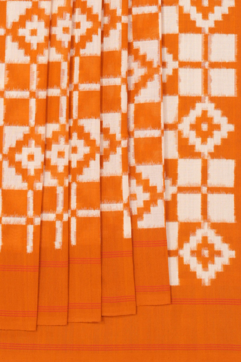 Pochampally Ikat Cotton Saree