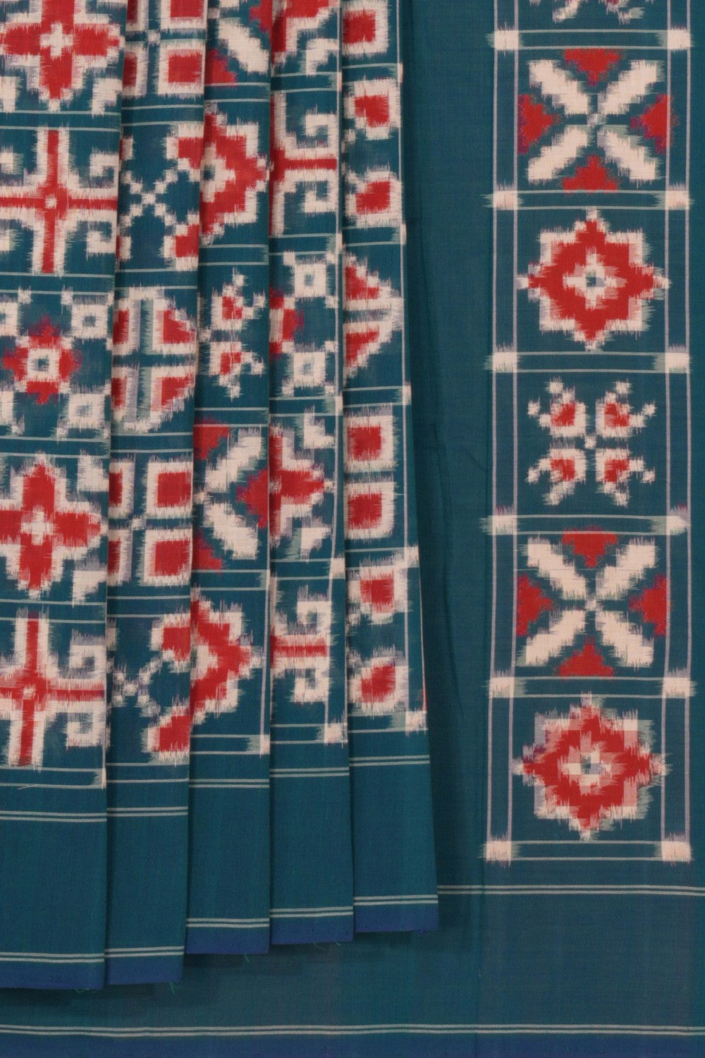 Pochampally Ikat Cotton Saree