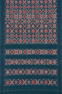 Image of Pochampally Ikat Cotton Saree