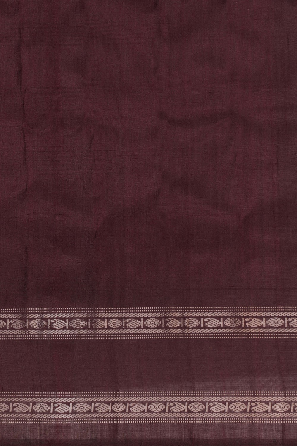 Image of Gadwal Silk Sea Blue Saree