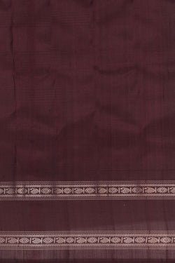 Image of Gadwal Silk Sea Blue Saree