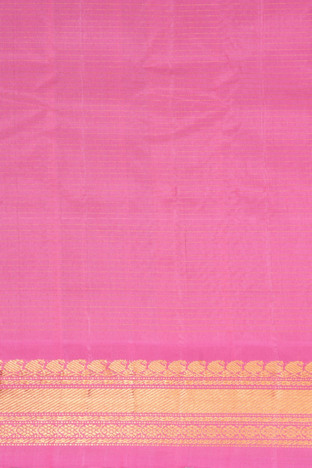 Gadwal Silk Kattam Purple Saree