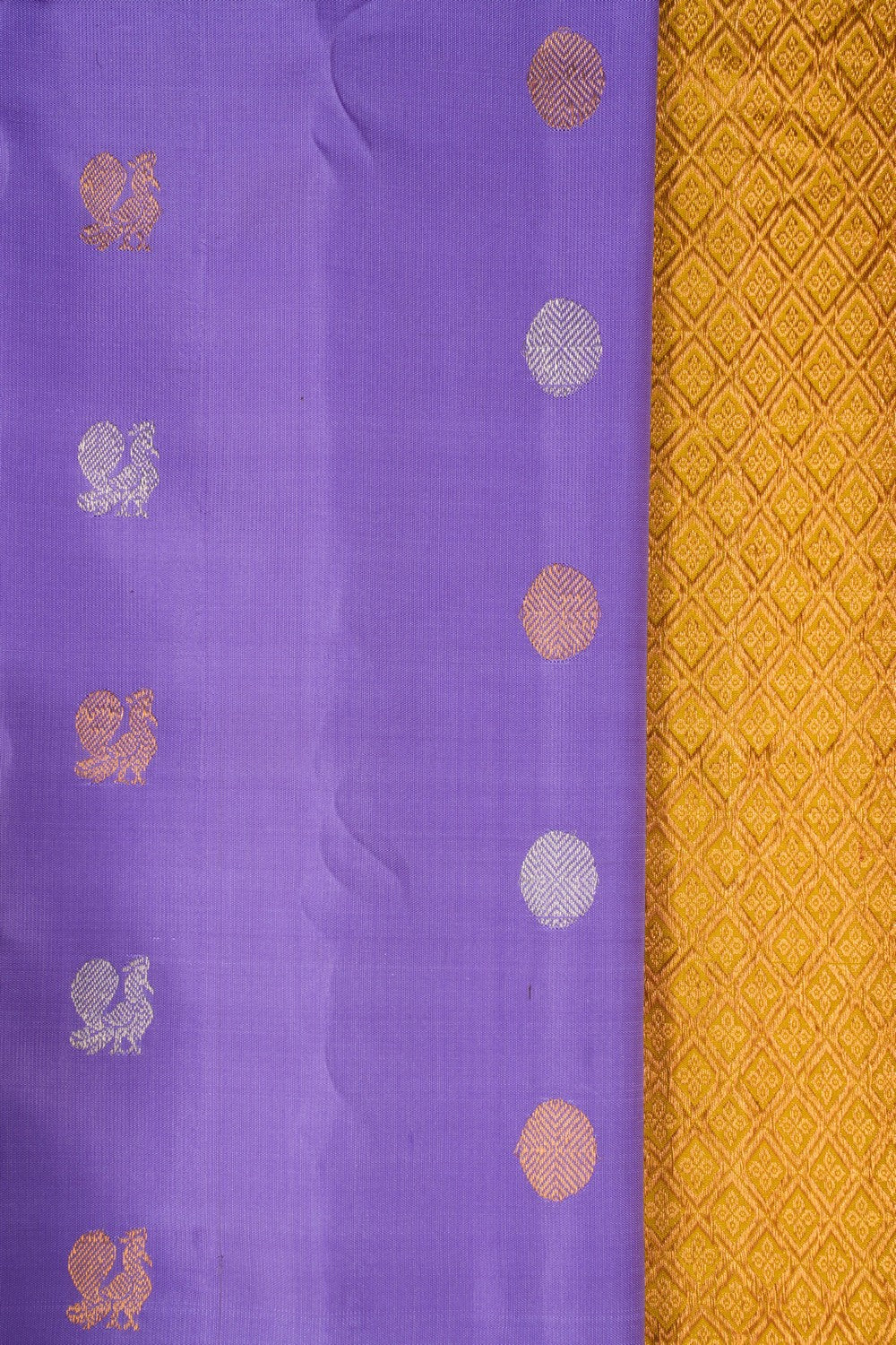 Gadwal Silk Purple Saree