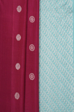 Image of Gadwal Silk Pink Saree