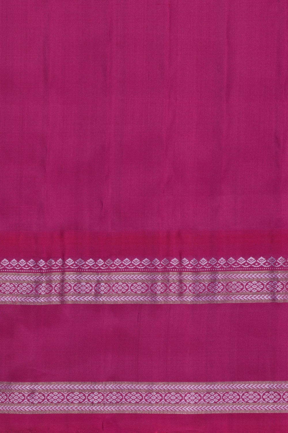 Image of Gadwal Silk Cream Saree