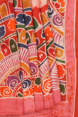 Image of A Batik Printed Saree