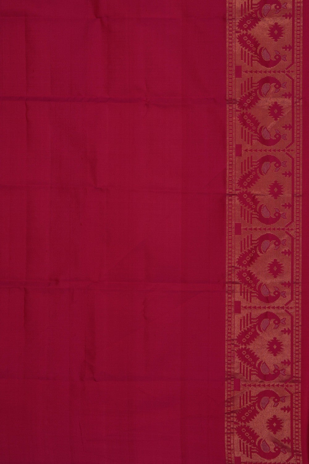 Image of South Silk Navy Blue Saree