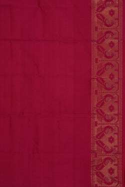 Image of South Silk Navy Blue Saree