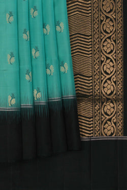Image of Sea Green South Silk Saree