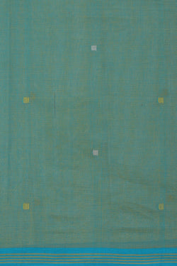 Image of Cotton Green Saree