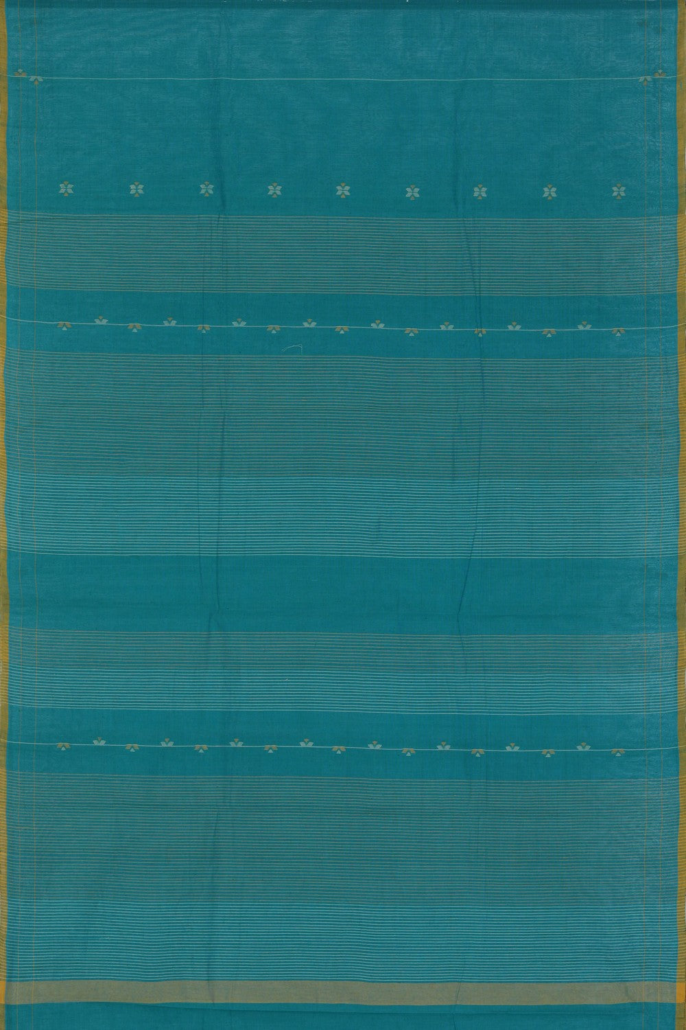 Cotton Blue Saree