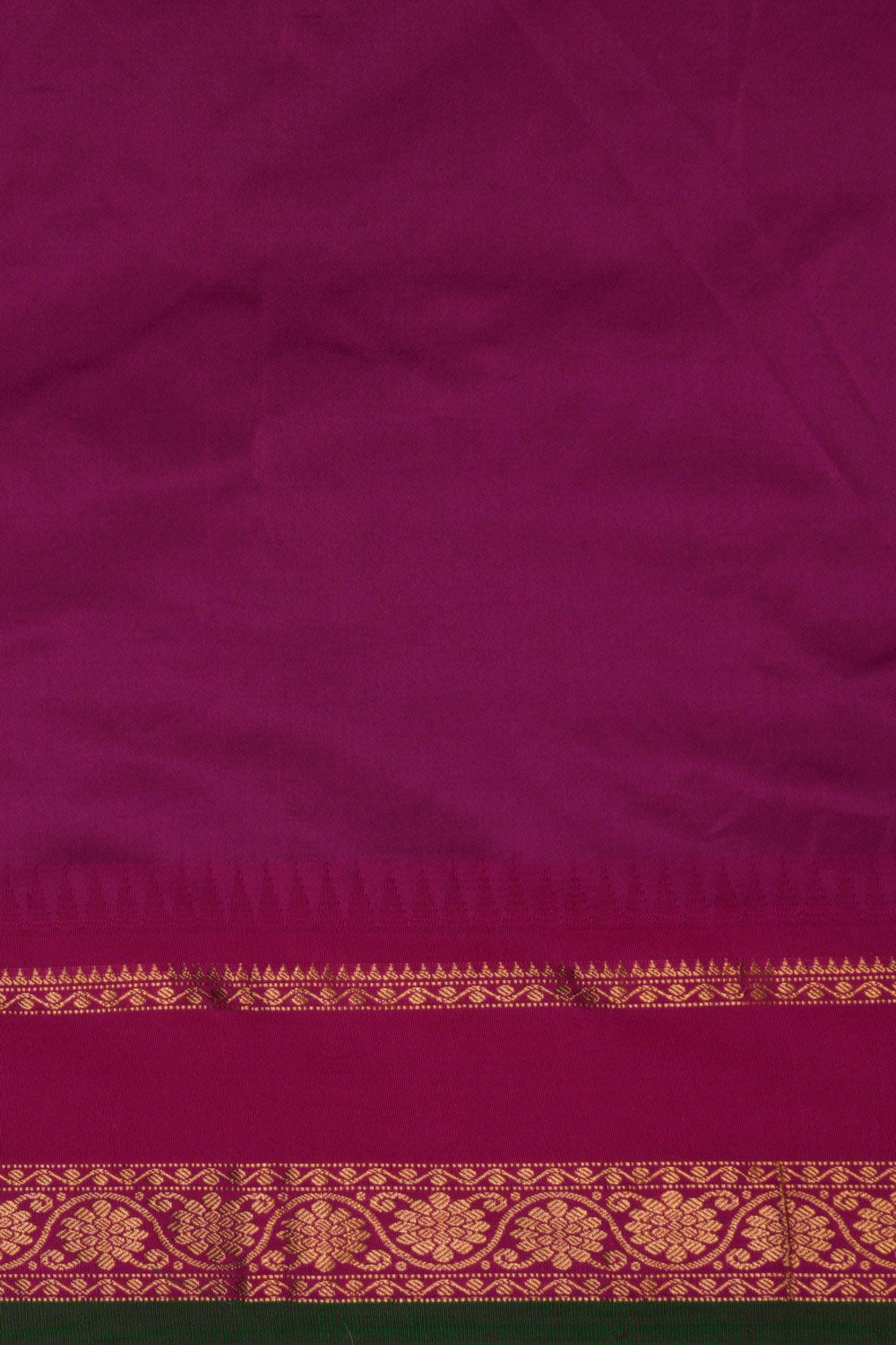 Narayanpet Silk Indigo Blue Saree