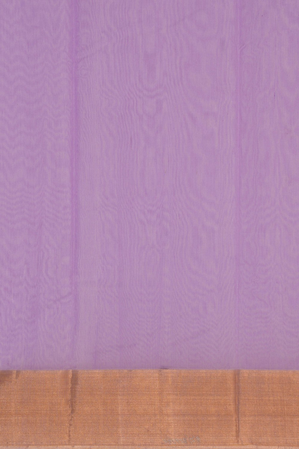 Chanderi Cotton Lavender Purple Saree